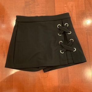 Lace Up Skort
